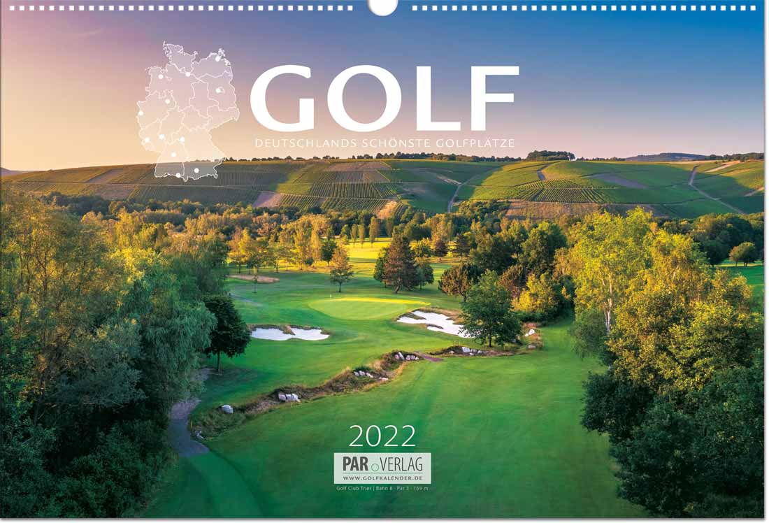 Golfkalender Titel 2022