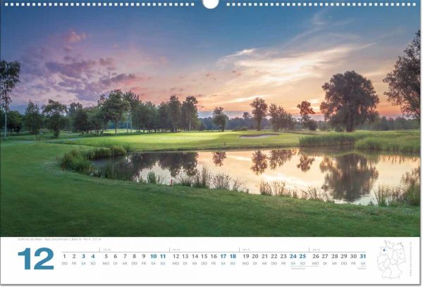 Golfkalender Dezember 2022