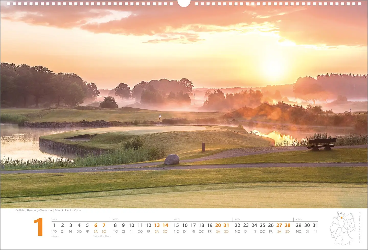 Golfkalender 2024 - Treuepreis – Bild 4
