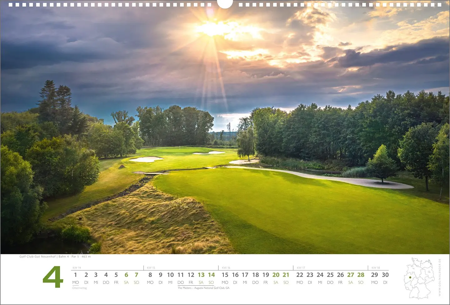 Golfkalender 2024 - Treuepreis – Bild 7