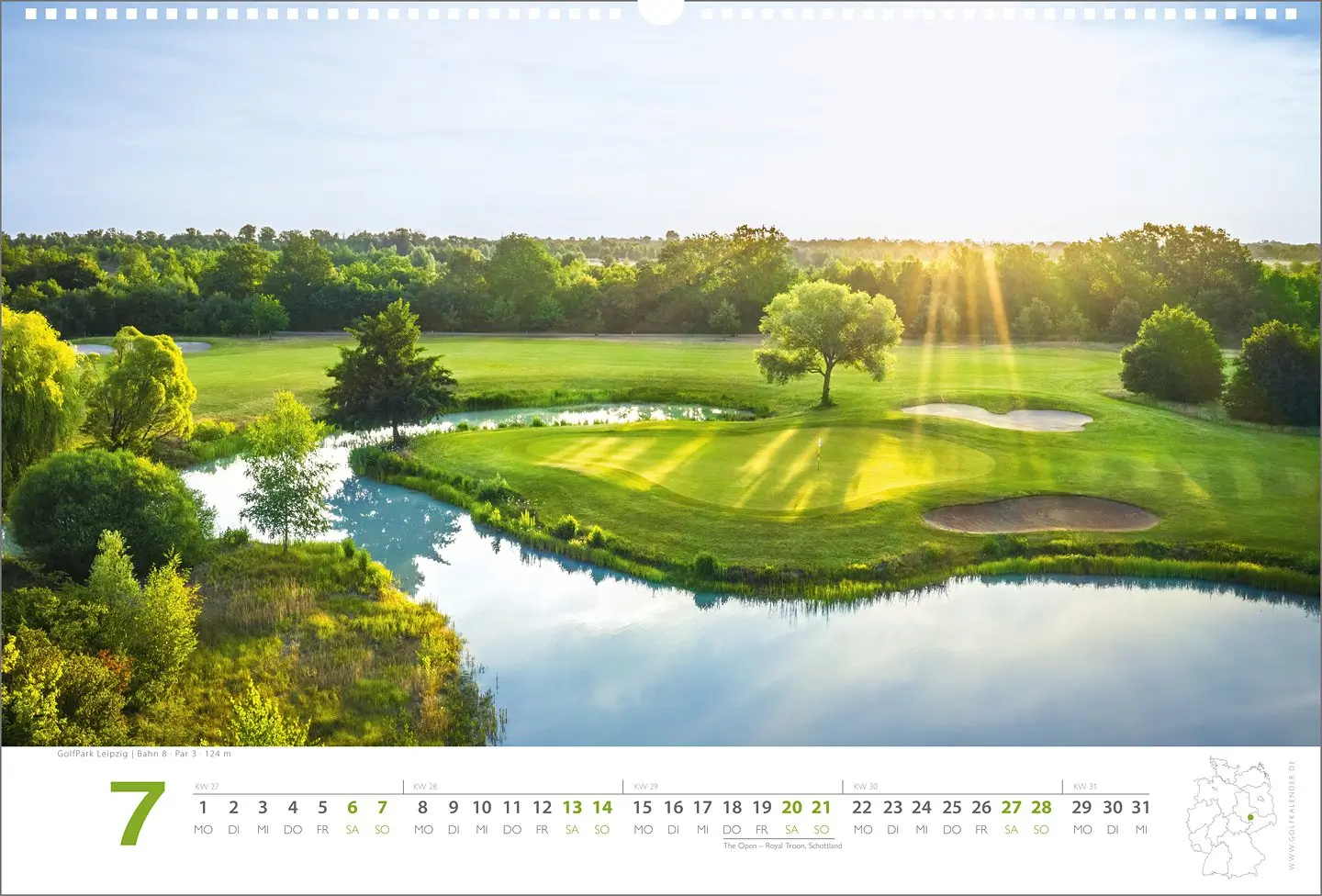 Golfkalender 2024 - Treuepreis – Bild 10