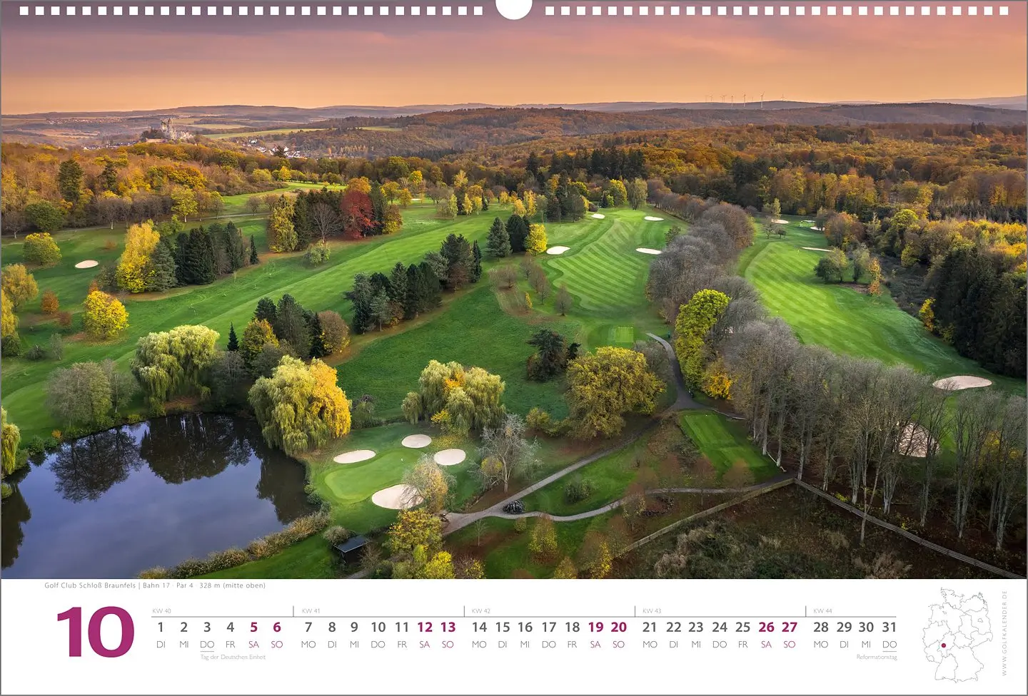 Golfkalender 2024 - Treuepreis – Bild 13