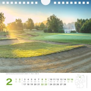Mini-Golf-Kalender 2025