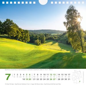 Mini-Golf-Kalender 2025