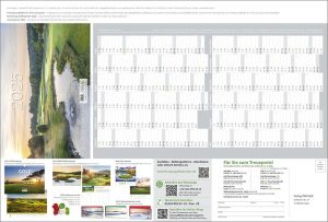 Golf 2025 Golfkalender
