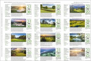 Golf 2025 Golfkalender