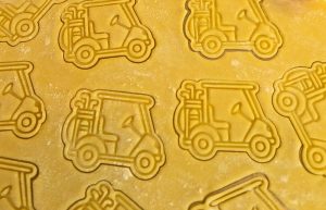 Alternative view of Ausstechform <br>Golf Cart