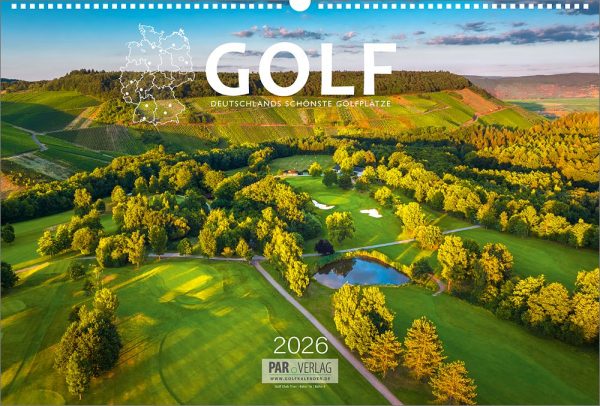 Golfkalender 2026 Deutschlands schönste Golfplätze mit Greenfee-Ermäßigung