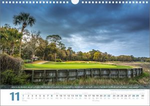 Golf Zitate Kalender 2026 – November – Wenn du denkst, es ist schwer, mit anderen Leuten ins Gespräch zu kommen …