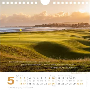 Ich hatte niemals Probleme mit den Nerven, denn ich fühlte immer, dass ich nichts zu verlieren und alles zu gewinnen habe. – Harry Vardon (Golfkalender2026)