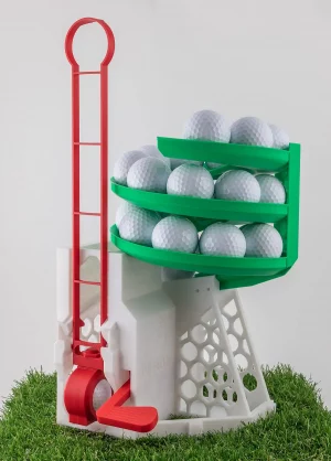 Golfballspender automatsich