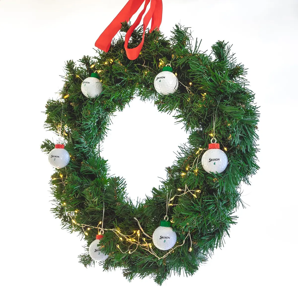 Weichnachts-Golfbälle xmas-Hänger Ball-Buddy