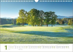 Alternative view of Golf-Zitate Kalender 2027