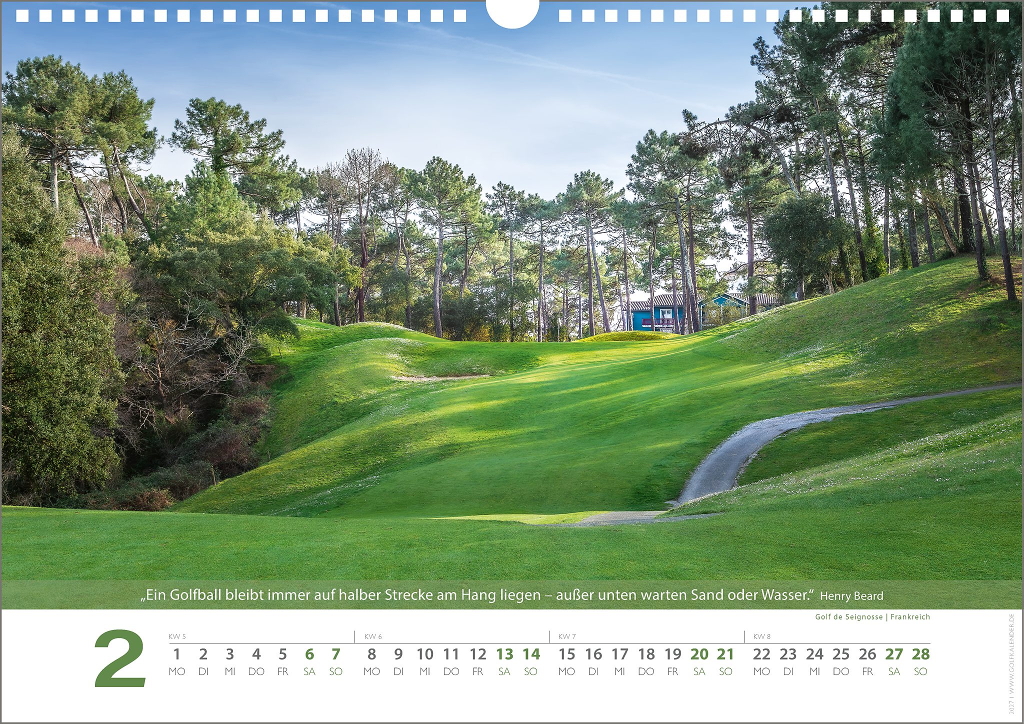 Golf-Zitate Kalender 2027 – Bild 3