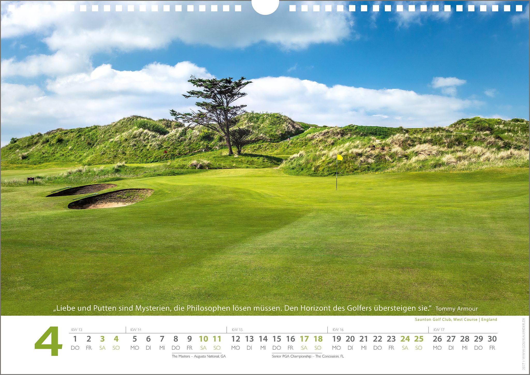 Golf-Zitate Kalender 2027 – Bild 5