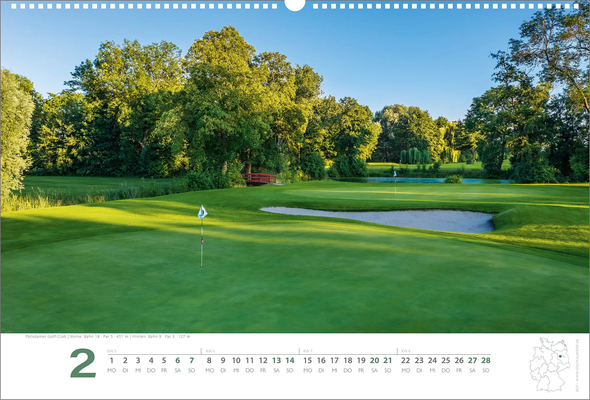 Golfkalender 2027<br>mit Greenfee-Gutscheinen – Bild 4