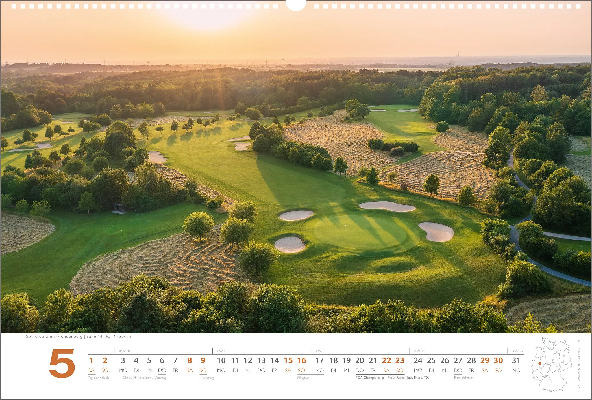 Golfkalender 2027<br>mit Greenfee-Gutscheinen – Bild 7